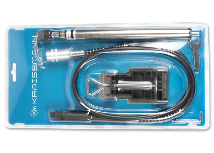 Штатив и гибкий вал в блистере KRAISSMANN для граверов